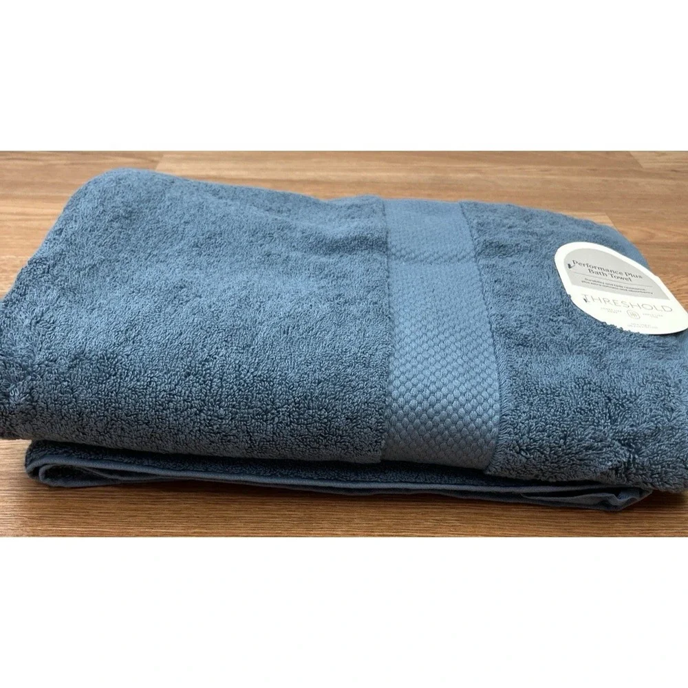 Threshold Performance Plus Bath Towel, Turquoise 30